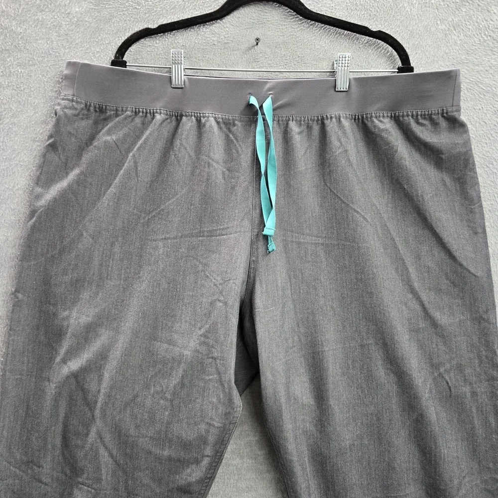 FIGS Women Scrub Pants XXL/T Gray Levingston Basic T21003T 32